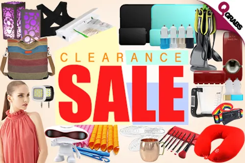 From QR10 Enjoy our Latest Clearance Sale - LOTS of Options to Choose from! (Up to QR199 Value)